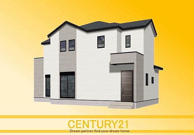 ◆完成予想図　1号棟◆
～他も気になる物件があれば合わせてご案内させていただきます～