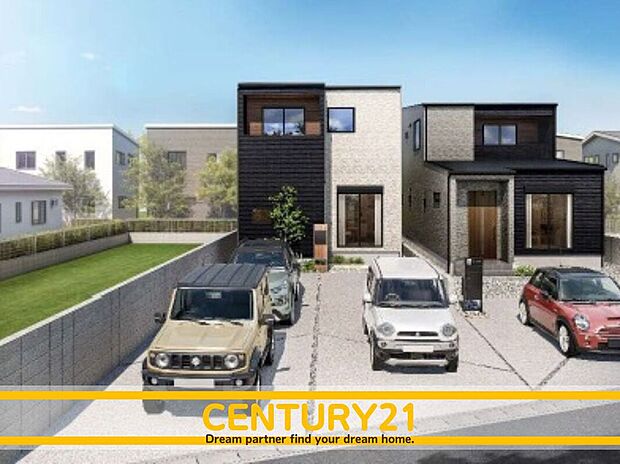 ◆完成予想図 1号棟◆
～「これから見れますか」とお気軽にお問合せ下さい～