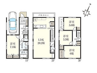ご覧頂けます。【耐震・制震】大和住宅の耐震・制震をに加え、断熱性を備えた新築戸建 その他