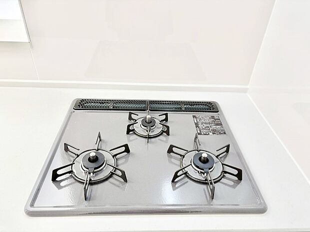 【ガスコンロ】三口ガスコンロでお料理が一気にはかどりそう