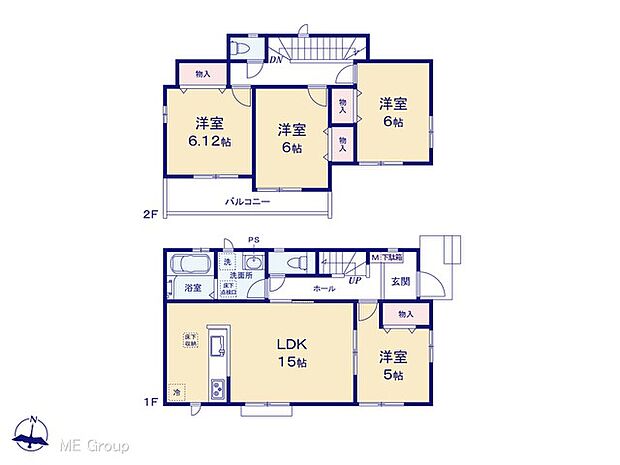 【4LDK】図面と異なる場合は現況を優先