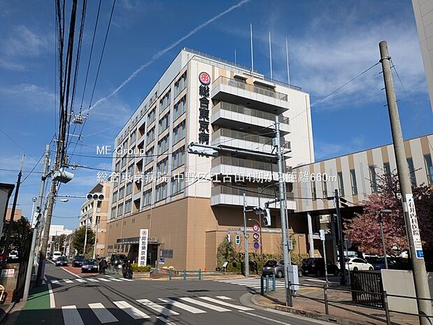 総合東京病院(約660m・徒歩9分)