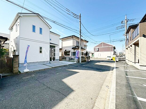 【前面道路含む現地写真】ここから始まる新生活を応援いたします