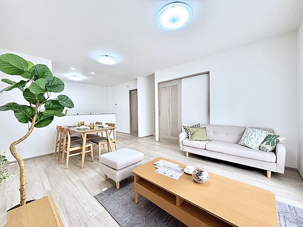 【リビング】住む方の個性が引き出される、インテリアを考えるのが楽しみなリビングです!