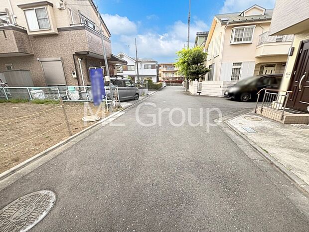 【前面道路含む現地写真】ここから始まる新生活を応援いたします