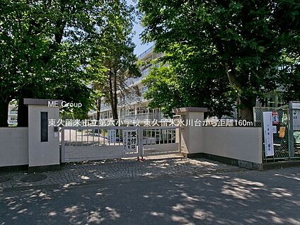 東久留米市立第六小学校 160m(2分)