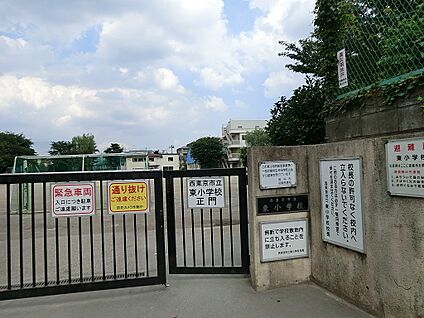 西東京市立東小学校 600m(8分)