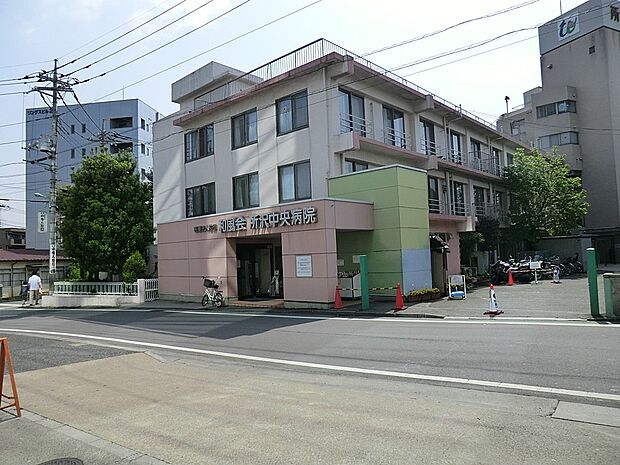 所沢中央病院（約1,500m）