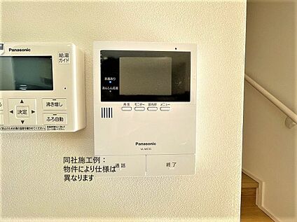 モニター付きインターホン