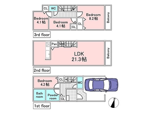 【C号棟参考プラン】建物込6280万円、土地面積64.48m2、建物面積99.78m2
期間限定!建物フリープランに付き、お客様のご要望をお聞かせください!