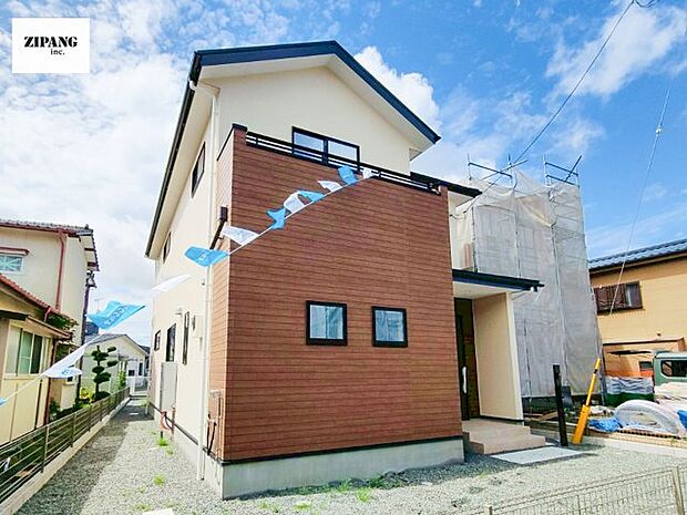 【現地外観写真】現地完成済みですので即日見学可能です♪周辺物件とともにご紹介させていただきますのでお気軽にお問い合わせください!