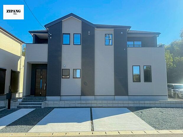 【現地外観写真】現地完成済みですので即日見学可能です♪周辺物件とともにご紹介させていただきますのでお気軽にお問い合わせください!