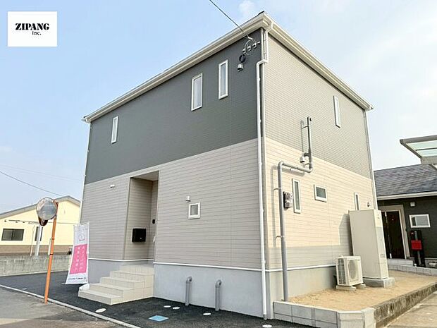 【現地外観写真】現地完成済みですので即日見学可能です♪周辺物件とともにご紹介させていただきますのでお気軽にお問い合わせください!