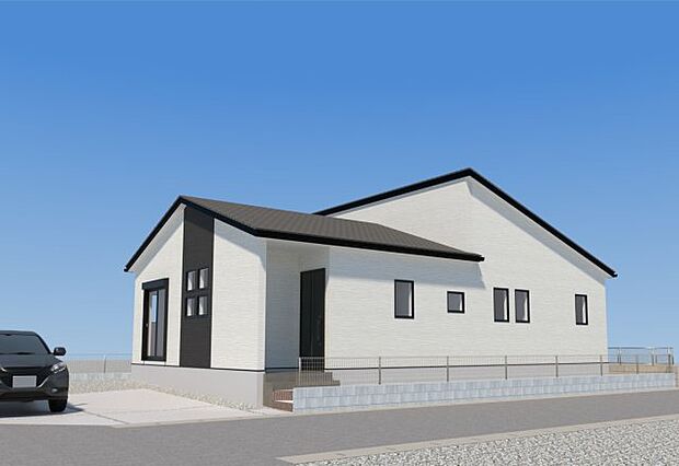 【現地外観写真】ただいま建築中です♪周辺物件とともにご紹介させていただきますのでお気軽にお問い合わせください。（画像は完成イメージです） 