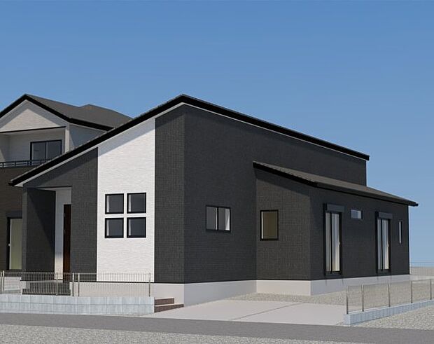 【現地外観写真】ただいま建築中です♪周辺物件とともにご紹介させていただきますのでお気軽にお問い合わせください。(画像は完成イメージです)