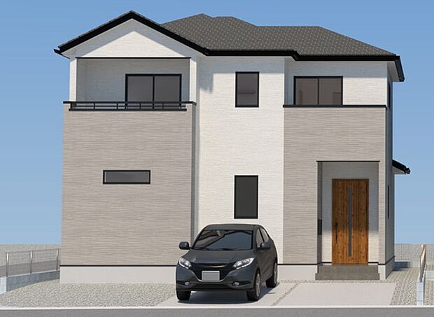 【現地外観写真】ただいま建築中です♪周辺物件とともにご紹介させていただきますのでお気軽にお問い合わせください。(画像は完成イメージです)