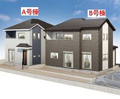 【現地外観写真】ただいま建築中です♪周辺物件とともにご紹介させていただきますのでお気軽にお問い合わせください。(画像は完成イメージです)