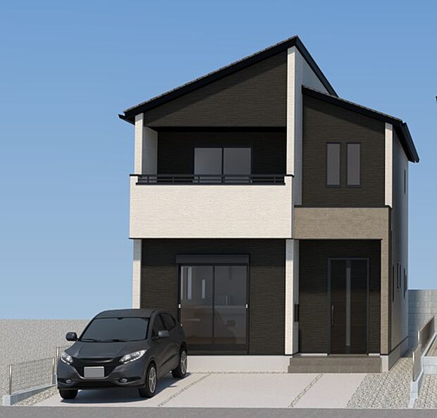 【現地外観写真】ただいま建築中です。周辺物件とともにご紹介させていただきますのでお気軽にお問い合わせください。(外観は完成イメージです)