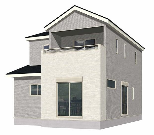 【現地外観写真】ただいま建築中です。周辺物件とともにご紹介させていただきますのでお気軽にお問い合わせください。（外観は完成イメージです） 