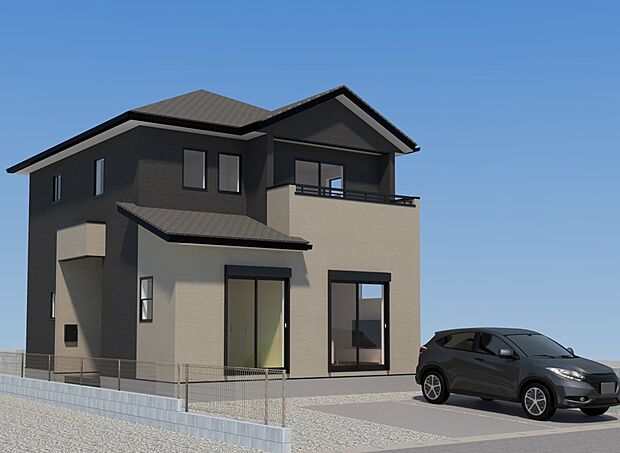 【外観】ただいま建築中です♪周辺物件とともにご紹介させていただきますのでお気軽にお問い合わせください。(画像は完成イメージです)