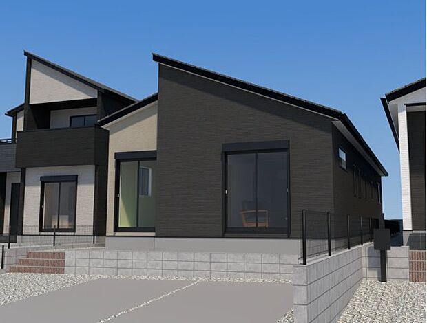 【外観】ただいま建築中です。周辺物件とともにご紹介させていただきますのでお気軽にお問い合わせください。（外観は完成イメージです） 