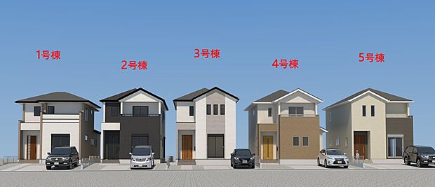 【外観】【現地外観写真】ただいま建築中です♪周辺物件とともにご紹介させていただきますのでお気軽にお問い合わせください。(画像は完成イメージです)