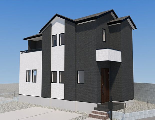 【外観】【現地外観写真】ただいま建築中です。周辺物件とともにご紹介させていただきますのでお気軽にお問い合わせください。（外観は完成イメージです） 