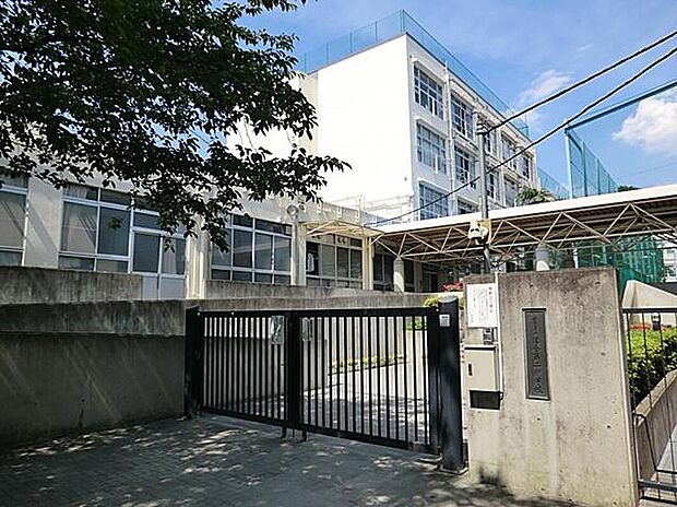 落合第二中学校（約596m）
