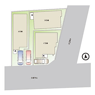 ～分譲地区割り予想図～