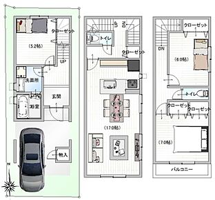 参考プラン土地建物セット価格4280万円 