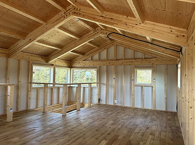 【内装(D区画)】内装自由、このままでも住める高性能住宅