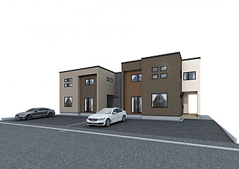 ブルーミングガーデン 札幌市東区北50条東7丁目2棟 外観