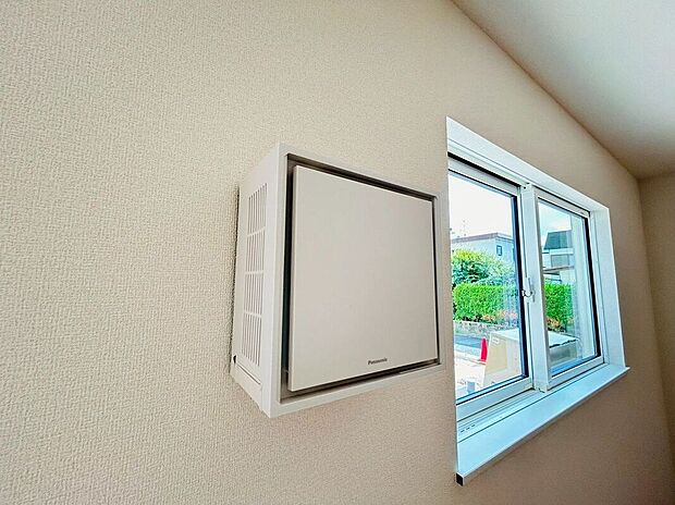 【その他設備】☆第一種換気システム☆熱交換×ダクトレスの第一種換気システム♪室温を保ちながら新鮮な空気を供給します♪