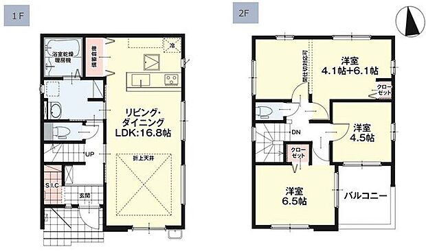 【3LDK】※図面と異なる場合は、現況を優先します。