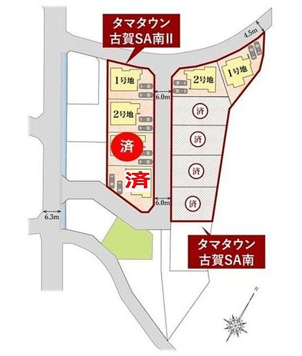 【区画図】