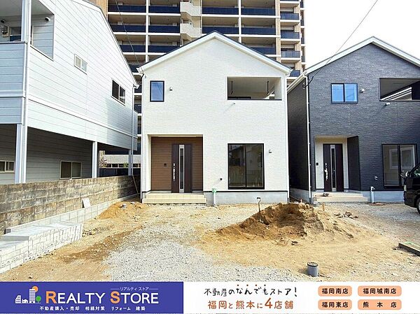 ☆1号棟☆【外観】実際の建物を見て・触って・体感できます！是非ご内観下さい!!