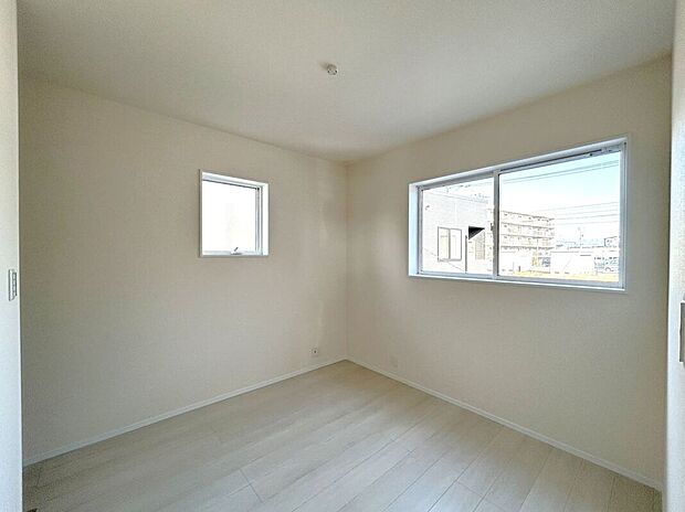 【室内】☆4.5帖洋室☆ベッドや学習机を置いてお子様部屋におすすめです♪