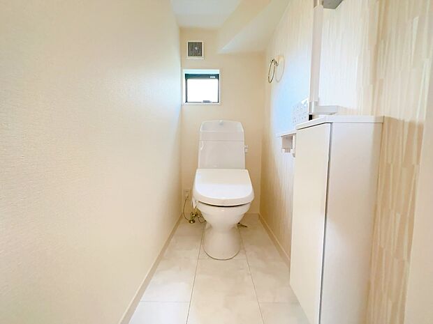 ウォシュレット付きトイレです。
（同社施工事例）
