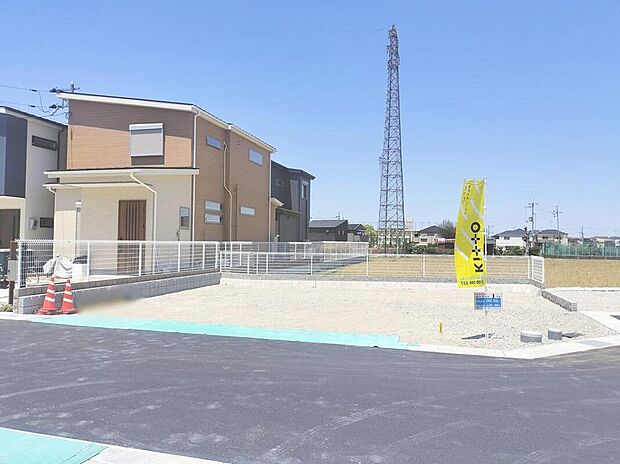 【1号地・現地写真】
近鉄南大阪線「藤井寺駅」まで自転車約9分(約1.7km)！車だけでなく、公共交通機関を利用したお出かけも楽しくなりそうです◎ ※2026年5月10日撮影