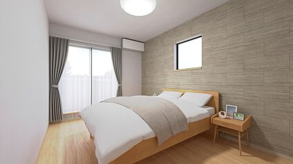 【4号地・洋室パース】