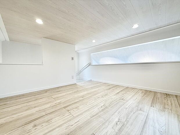 空間を最大限に利用できるロフトスペースです