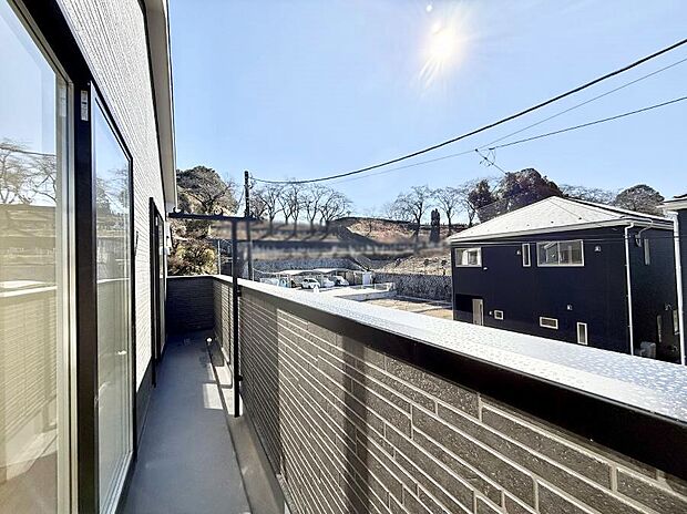 お洗濯物がよく乾く陽当たり良好のバルコニーです！