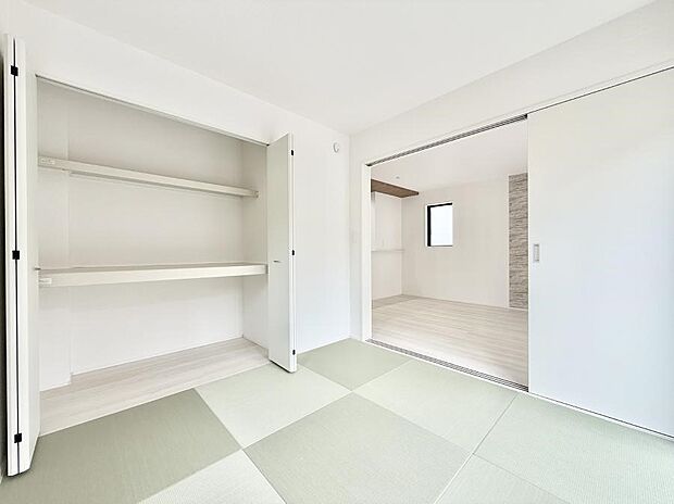 ＬＤＫと続き間の和室は使い勝手良好です  