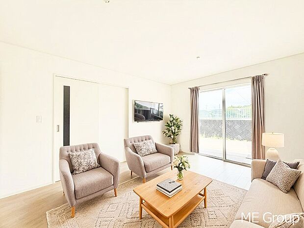 ■自然と心がほどける、リラックスできる場所 ※家具はCGです