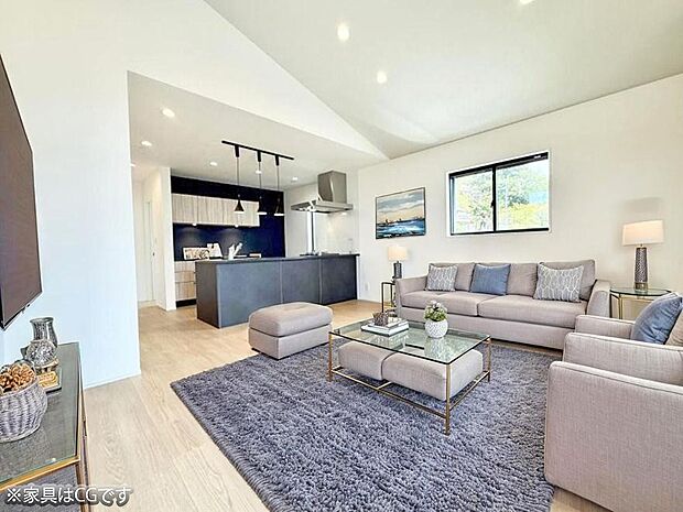 いつの間にか家族が集まっちゃうそんなリビングいいですよね