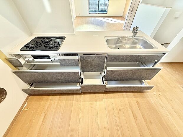 【キッチン】■料理がもっと楽しくなる、快適なキッチン空間