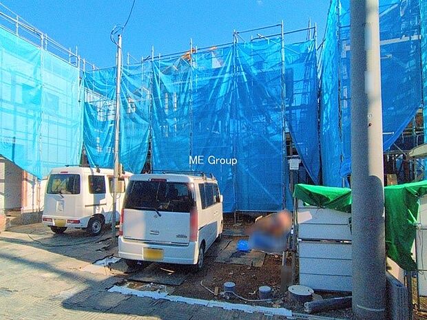【現地外観写真】■暮らしを彩る充実した設備仕様が備わった住まい