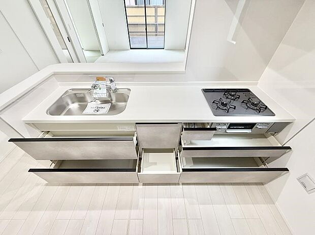 【キッチン】■キレイに片付く、使いやすいキッチン