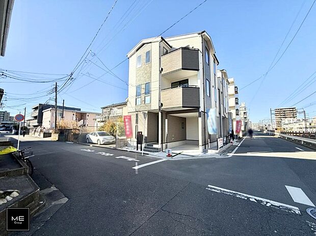 【前面道路含む現地写真】■新しい住まい、街の新しい風景