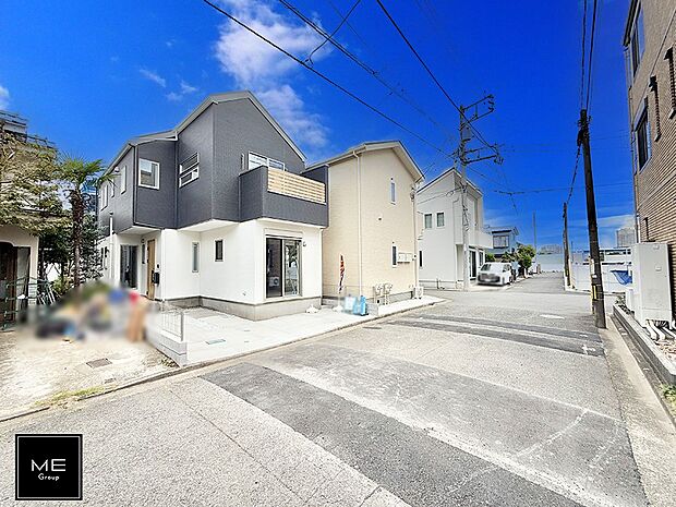 【前面道路含む現地写真】■新しい住まい、街の新しい風景